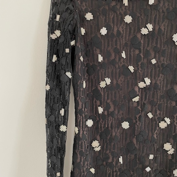 DVF Zarita Silver Bubbles Dress | 2 - Picture 4 of 9